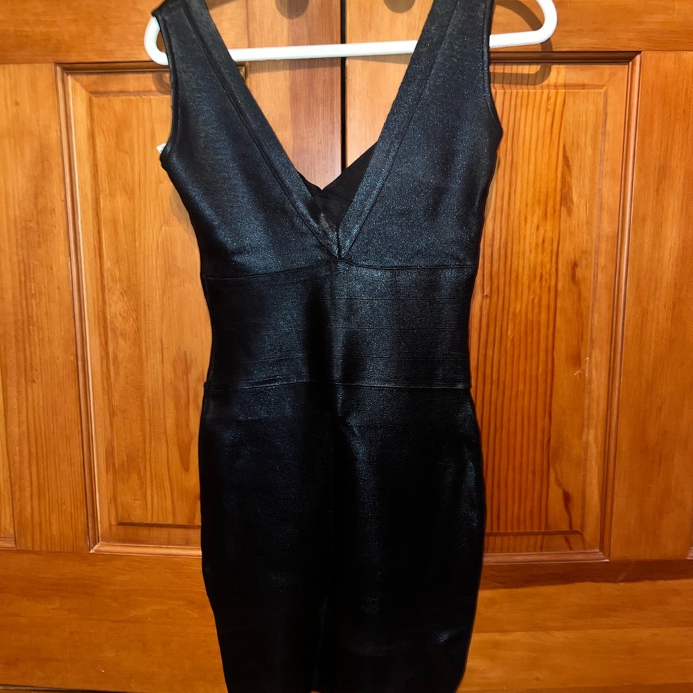 ❌SOLD ❌Diesel Black Sheath V-Neck Cocktail Dress
